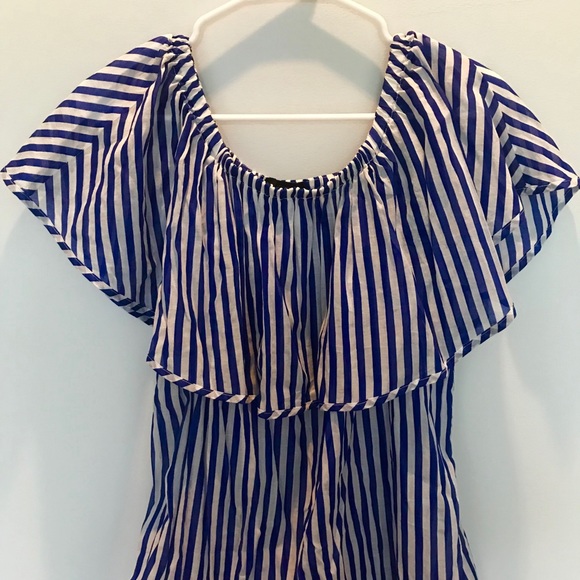 J.Crew Stripe‎ Dress/ Beach Coverup XS - Picture 2 of 4